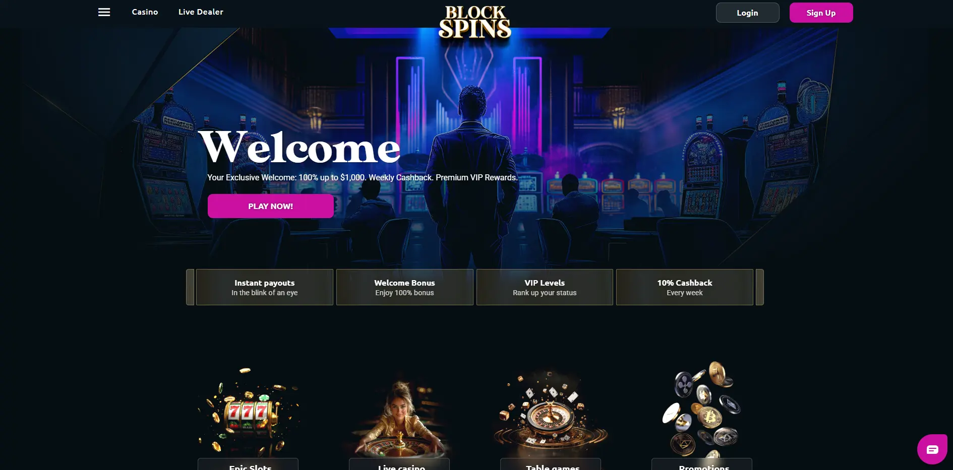 blockspins casino