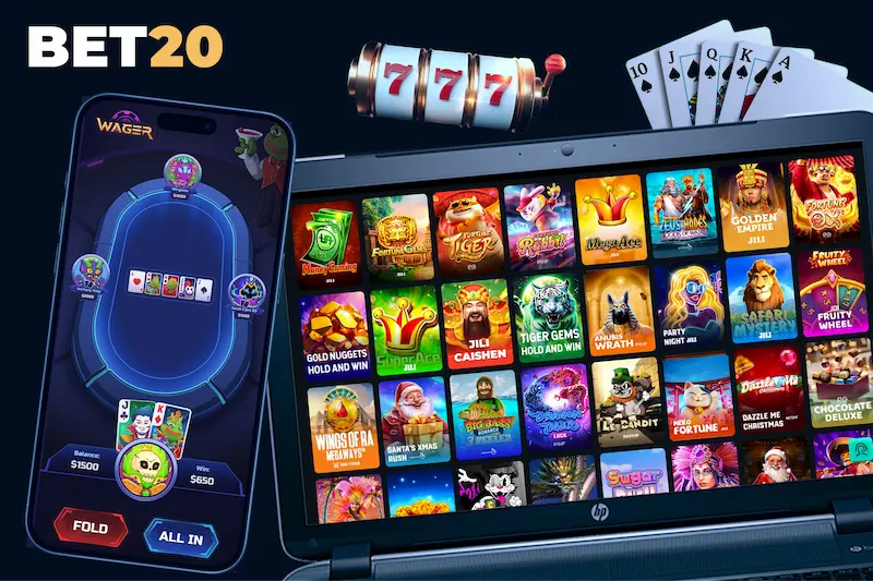bet20 popular casino games