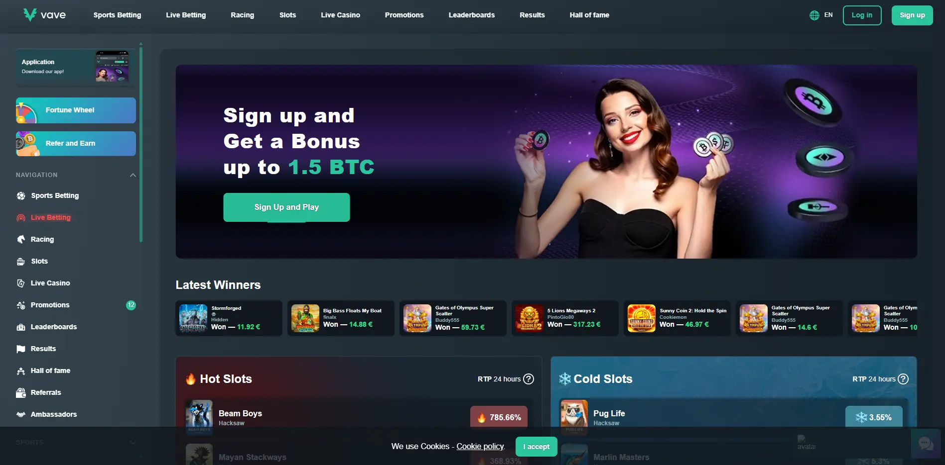 vave.com casino