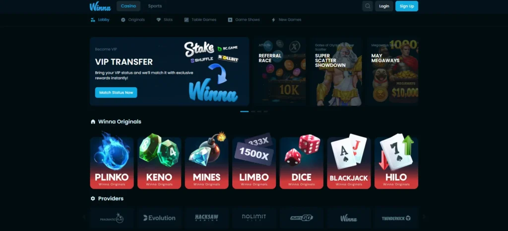 winna casino