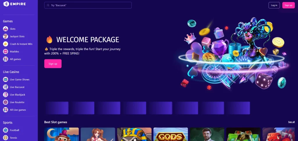empire.io casino