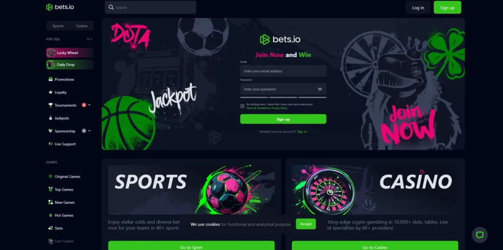 bets.io casino