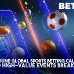 global sports betting calendar